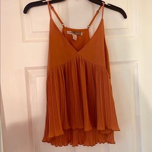 Forever 21 Peach Contemporary Tank Top